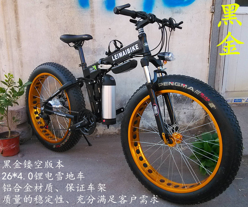 Kalosse  electric snow bike 48V 1000W   electric mountain bike   Beach bicycle   27 speed M4000